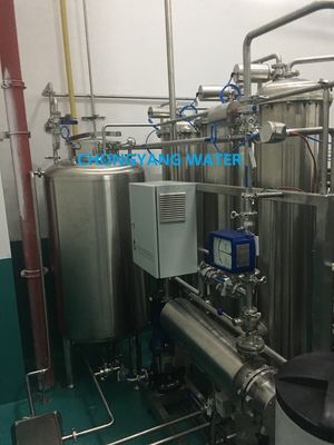 Sistema de água purificada com material de prova e registro de soldagem para a indústria farmacêutica
