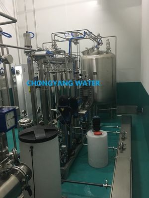 Sistema de água purificada com material de prova e registro de soldagem para a indústria farmacêutica