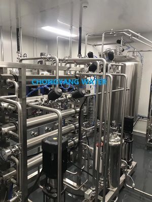 SS304 SS316 Uv Purification Pharma Sistema de filtro de água purificada para produtos de sangue