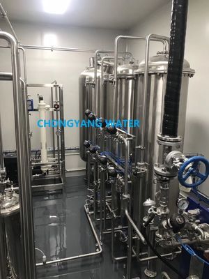 Trocador de Calor Ultrapuro Farmacêutico Planta de Tratamento de Efluentes Lâmpada UV EDI RO