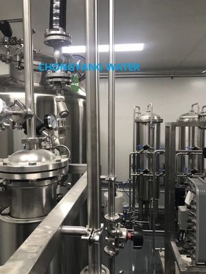 Sistema de Água Farmacêutica de Duplo Estágio Osmose Reversa na Indústria Farmacêutica