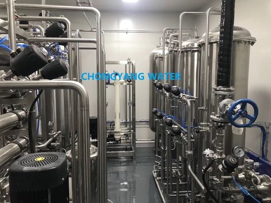 EDI WFI Pharma Sistema de água em aço inoxidável 304 316 Sistema de tratamento de água na indústria farmacêutica