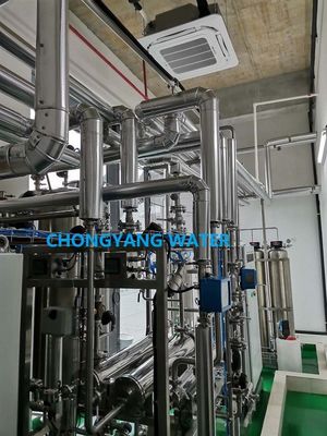 Sistema de purificação de água por osmose reversa Edi Farmacêutico para produtos farmacêuticos