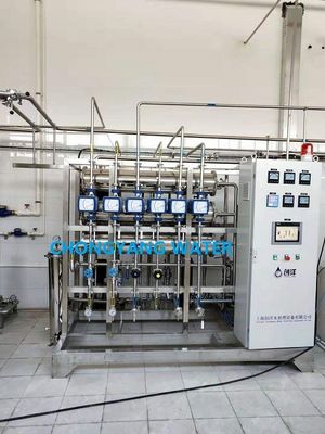 Sistema de filtro de água Ro da estação de tratamento de água deionizada CEDI na indústria farmacêutica