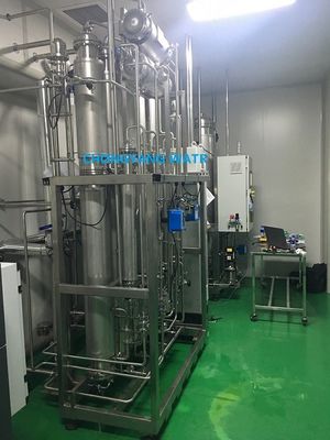 Instalação de destilação farmacêutica de múltiplas colunas destiladora de água multi-efecto para injecção