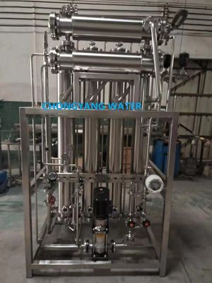 Indústria farmacêutica Instalação de destilação multicoluna Destilador multiefecto