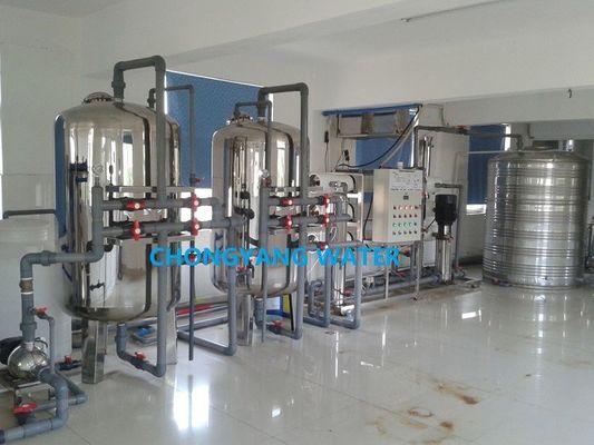 Sistema de filtro de água de osmose reversa de grande capacidade máquina de produção de água pura R O Plant