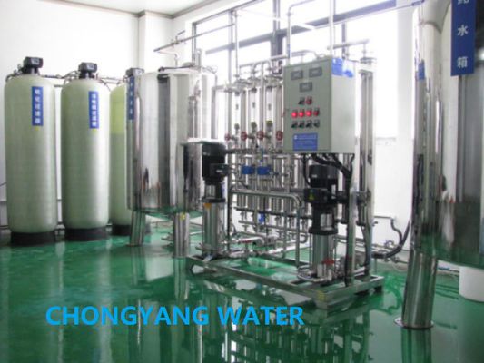 Sistema de filtragem de água por osmose reversa de controlo PLC para a indústria de bebidas de água potável