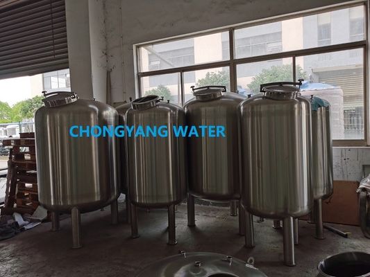 Tanque de água purificada portátil tanque de armazenamento sanitário para armazenamento de água pura 500L
