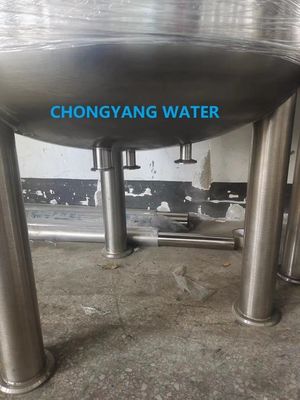 316L Tanque de Água Purificada Tanque Vertical de Alimentos Farmacêuticos Tanque de Armazenamento Água pura