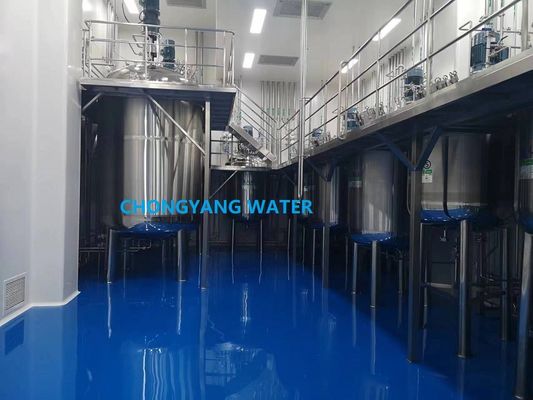 Sistema CIP completo automaticamente Cip na indústria alimentícia Skid com sensor