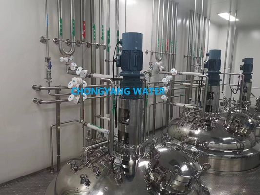 Sistema CIP automático Sistema de limpeza no local para processamento de alimentos SS316 SS304
