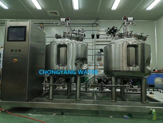 Sistema CIP automático Sistema de limpeza no local para processamento de alimentos SS316 SS304