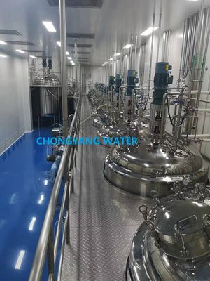Sistema CIP automático Sistema de limpeza no local para processamento de alimentos SS316 SS304