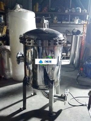 Capela de filtro de aço inoxidável de alta precisão Capela de filtro de cartuchos múltiplos com vedação de lavadora plana de anel O