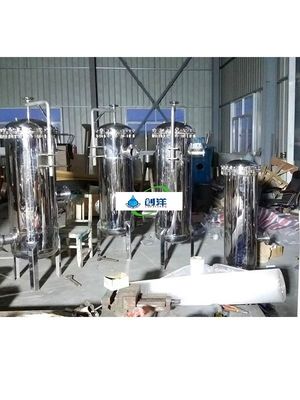Capela de filtro de aço inoxidável de alta precisão Capela de filtro de cartuchos múltiplos com vedação de lavadora plana de anel O