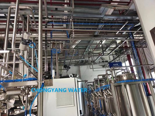 PW WFI circuito Sistema de distribuição de água purificada Sistema farmacêutico de armazenamento e distribuição de água