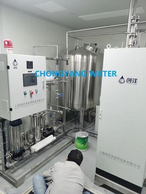 Sistema de distribuição WFI purificado Sistema de armazenamento e distribuição de água Ciclo de distribuição