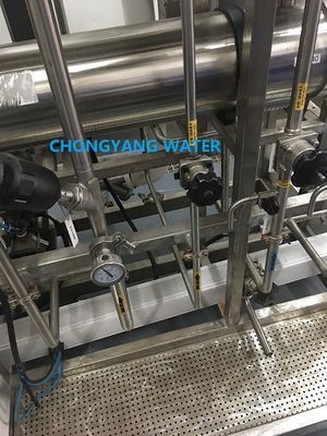 Sistema de distribuição de água purificada de circuito WFI