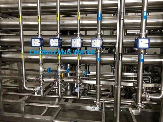 Sistema de controlo PLC de água da torneira Purificado Material de aço inoxidável para farmacêutica
