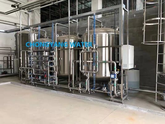 Sistema de controlo PLC de água da torneira Purificado Material de aço inoxidável para farmacêutica