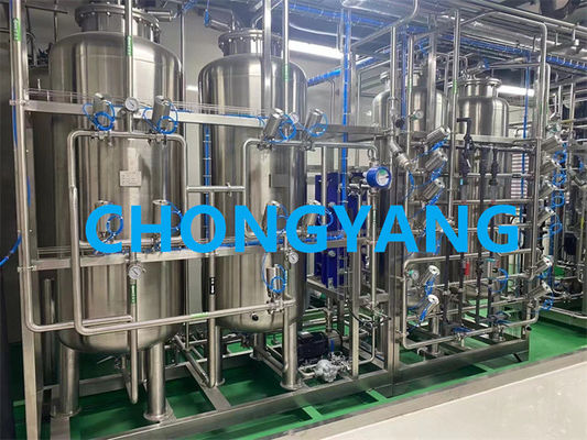 Anel de aço inoxidável Sistema de água purificada farmacêutica / WFI Distribuição de armazenamento