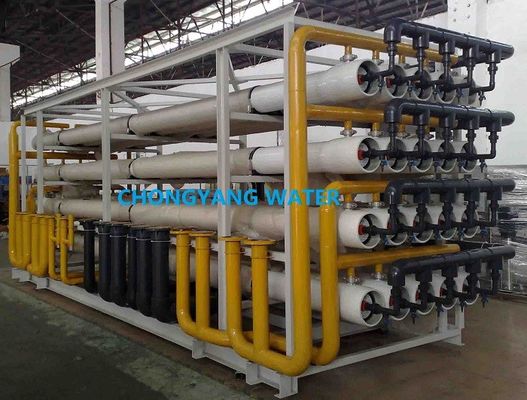 Capacidade de saída 20 M3/h Sistema de osmose reversa com válvula de borboleta de longa duração