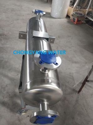 Classe sanitária Câmbio de calor farmacêutico com ligação de flanges