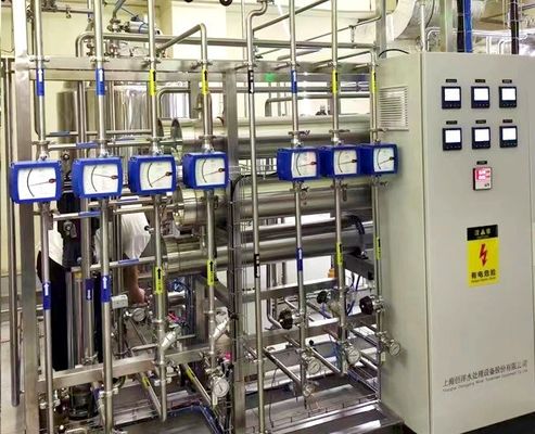 Manutenção e desinfecção de rotina da água purificada para uso farmacêutico