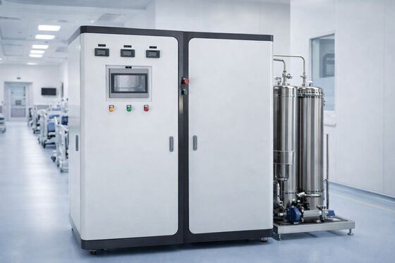 RO EDI Sistemas de purificação de água médica Tecnologia de filtragem de água para 100LPH médico