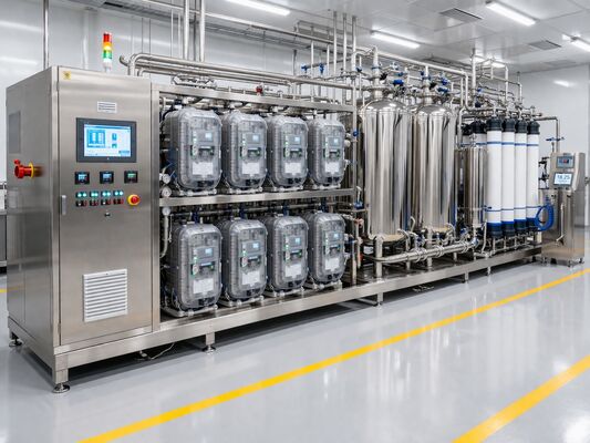 Máquina de purificação de água industrial