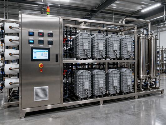 Máquina de purificação de água industrial