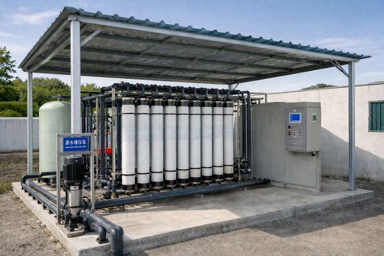 Equipamento de ultrafiltração UPVC Ultrafiltração Tratamento de água no leite