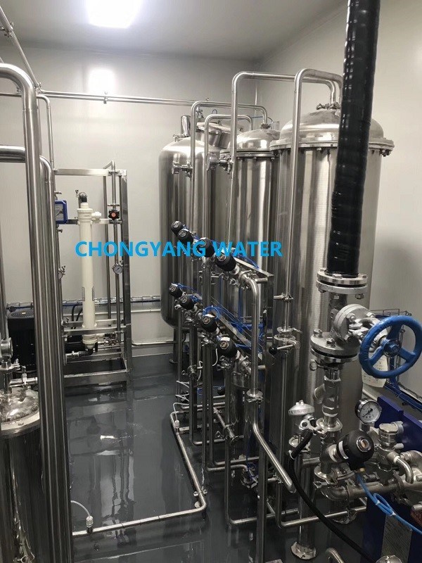 Trocador de Calor Ultrapuro Farmacêutico Planta de Tratamento de Efluentes Lâmpada UV EDI RO