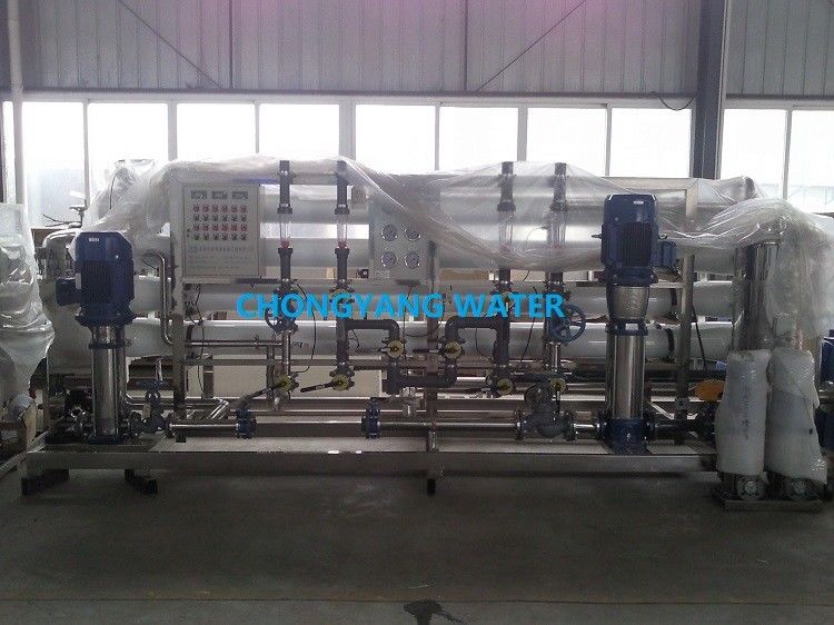 Sistema de filtragem de água por osmose reversa de controlo PLC para a indústria de bebidas de água potável