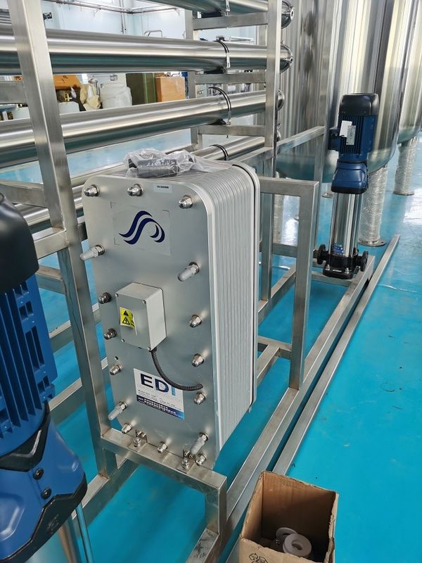0.25T, 0.5T/H Modulo EDI Industrial para Sistema de Instalação de Purificador de Água